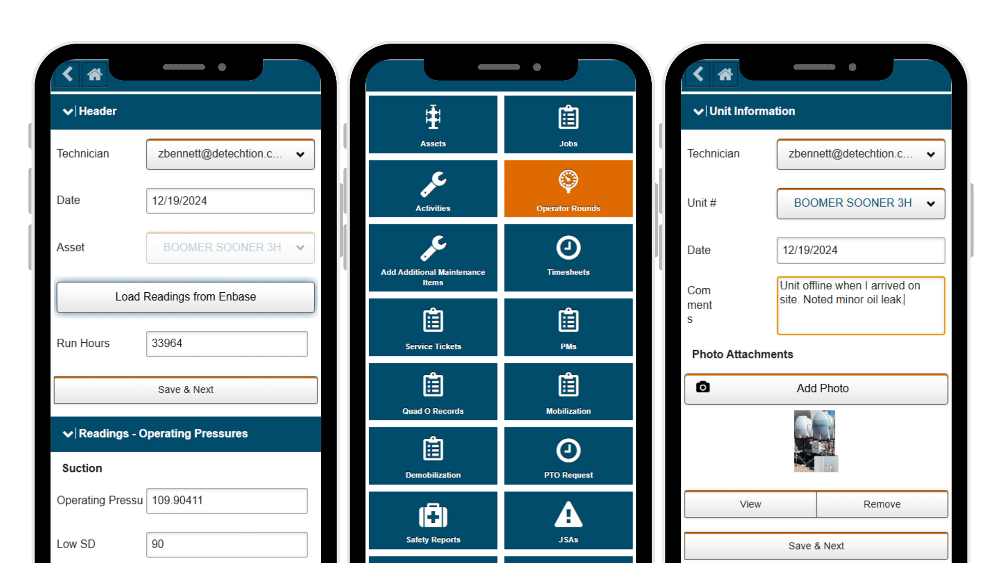 Real-Time Equipment Monitoring